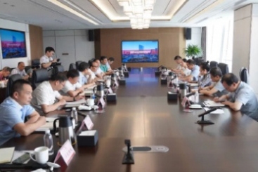 浙江省发改委副主任谢晓波到中国OK钱包调研