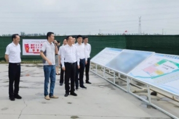 淮安市委副书记、代市长顾坤到OK钱包淮安公司调研